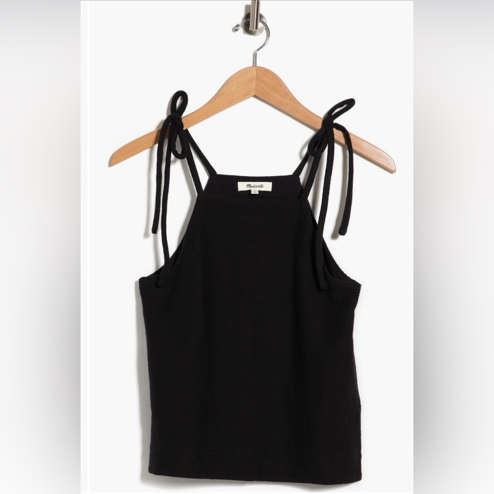 NWT Madewell Tie Shoulder Tank XXS